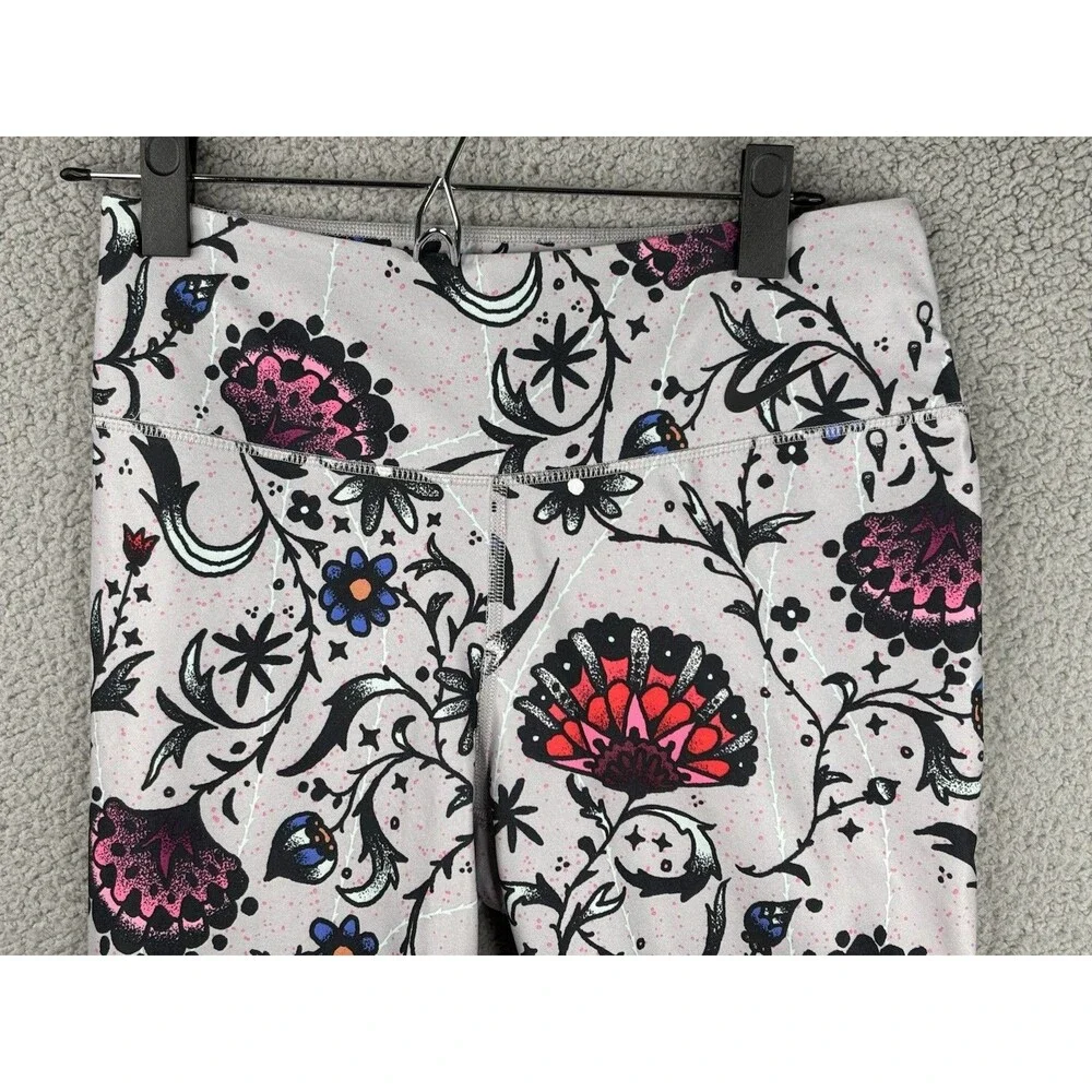 NIKE WOMEN’S POWER LEGEND FLORAL PRINTED TRAINING TIGHTS AA2231 027 M